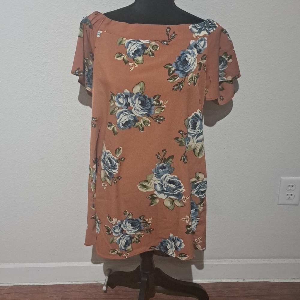 ALTAR'D STATEboff the shoulder large flow dress top